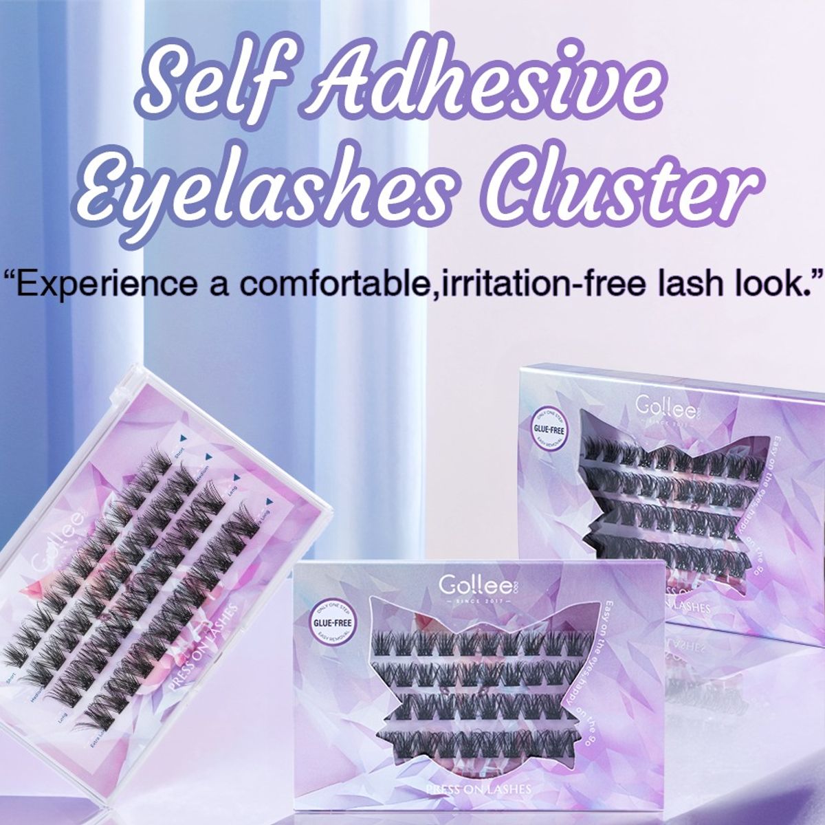 GENERICO - Extensión De Pestañas Press On Gollee - D24