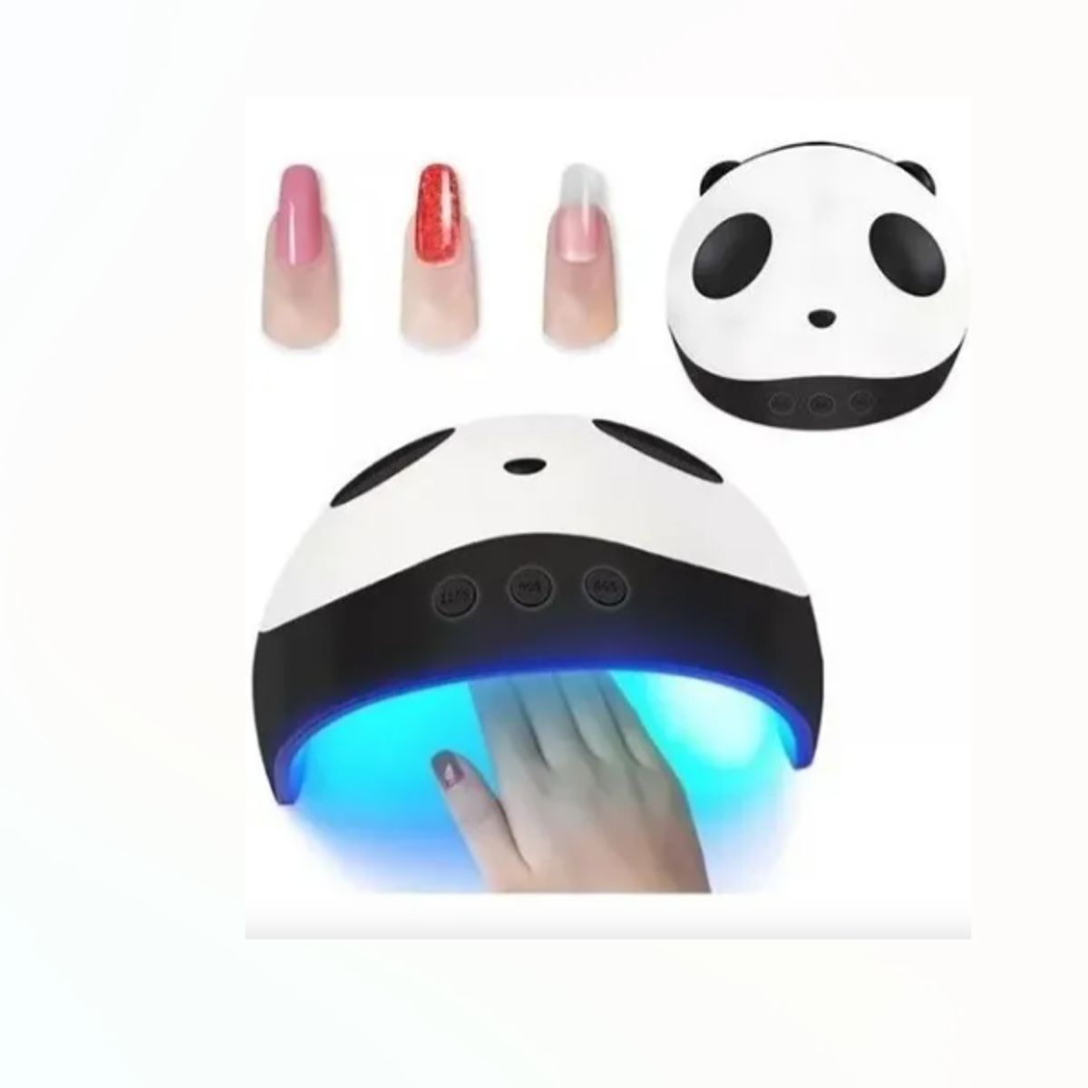 GENERICO - Secador de uñas, Lampara LUZ LED  3 en 1 LED/UV