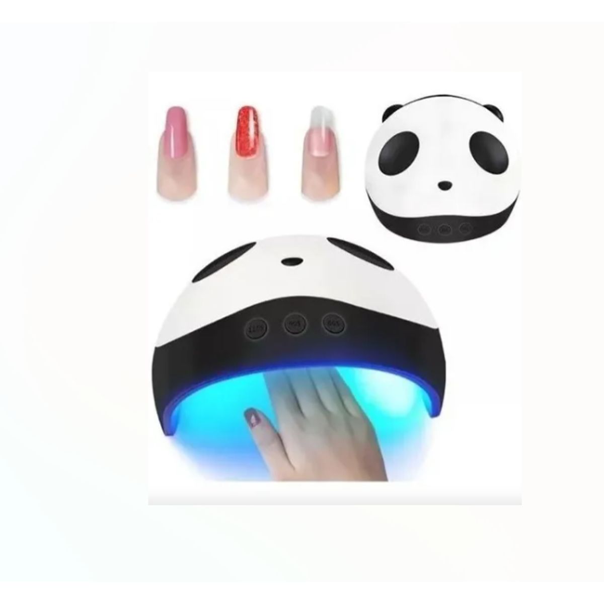 GENERICO - Secador de uñas, Lampara LUZ LED  3 en 1 LED/UV