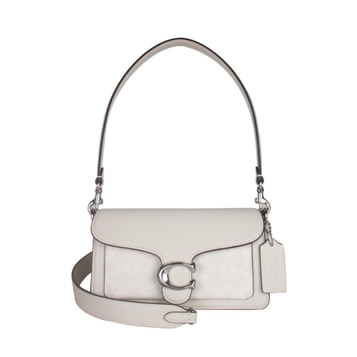 COACH - COACH Retail Bolso de hombro cruzado para mujer de PVC con detalles de cuero