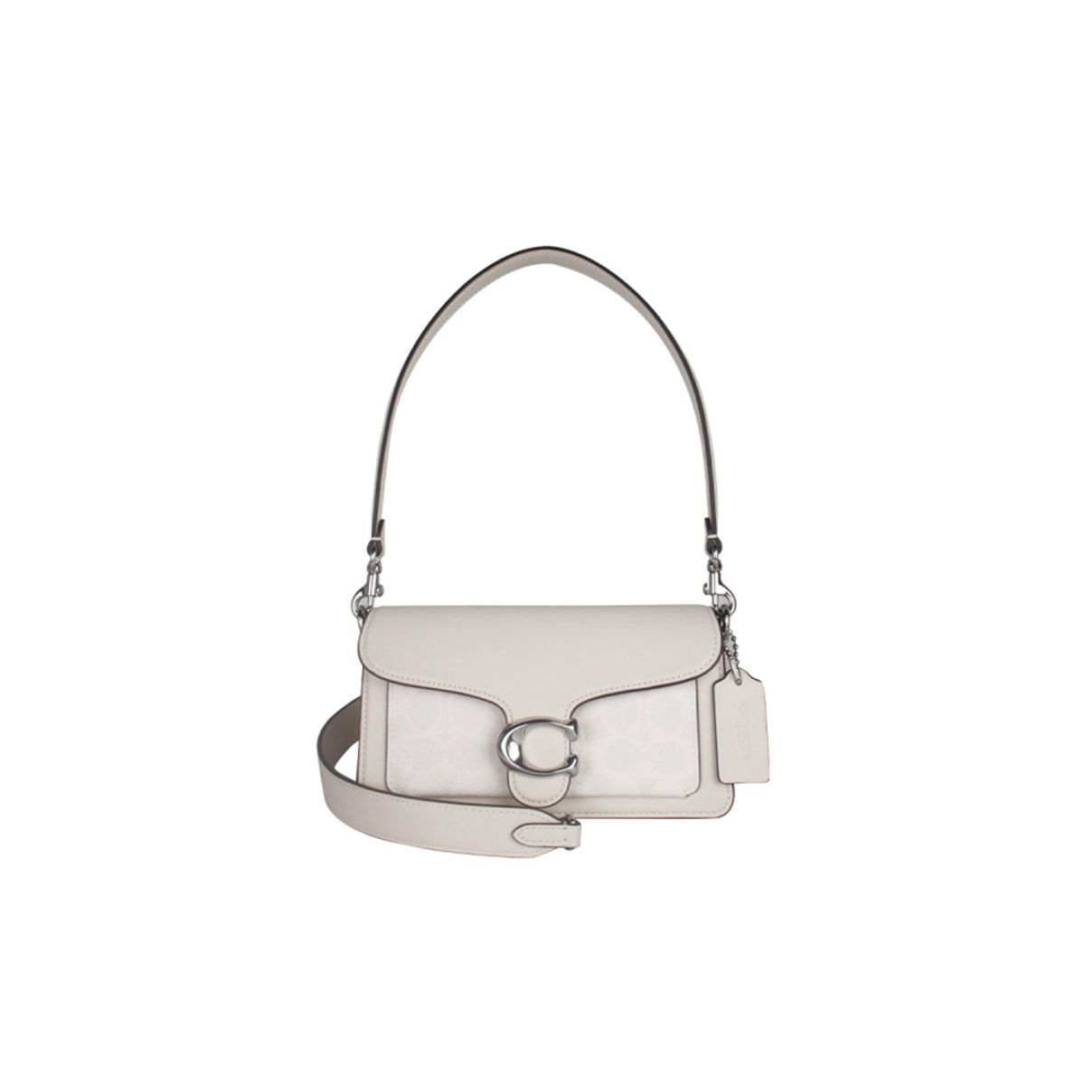 COACH - COACH Retail Bolso de hombro cruzado para mujer de PVC con detalles de cuero