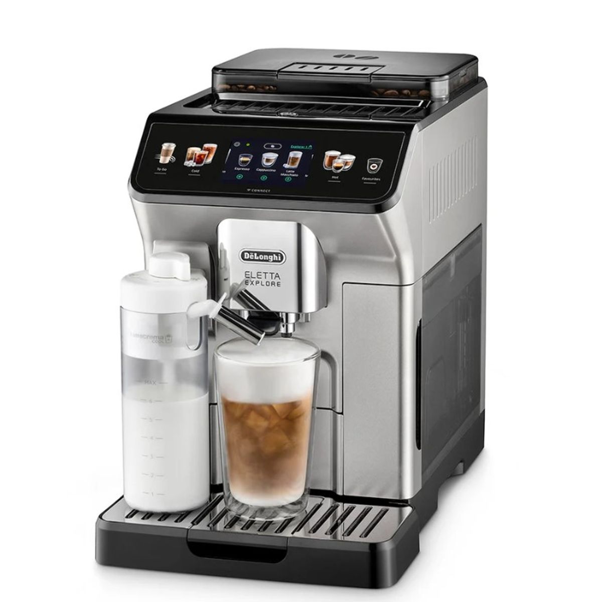 DELONGHI - Cafetera Superautomática De’Longhi Eletta Explore ECAM450.65.S, 1450w, 19 bares.