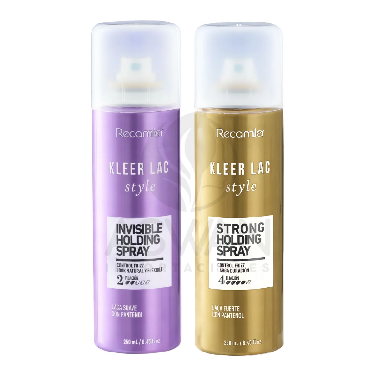 GENERICO - Pack Kleer Lac Laca Suave + Laca Fuerte Aerosol 250 ml