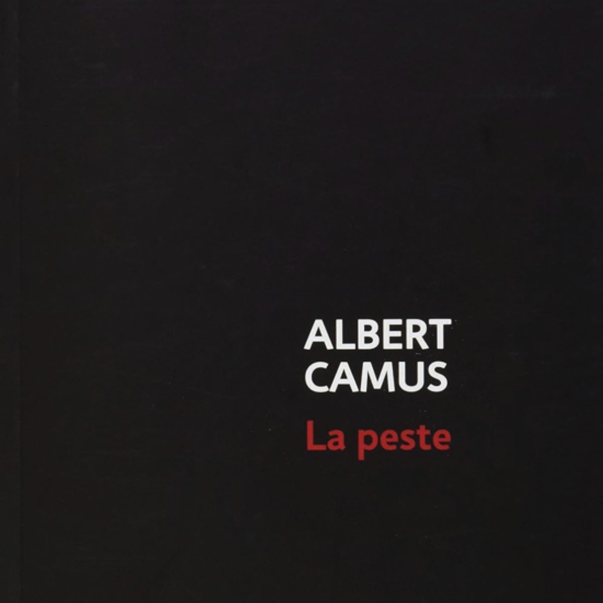 LIBRERIA CRISOL - PESTE, LA