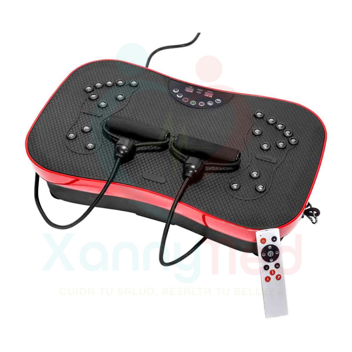 GENERICO - PLATAFORMA VIBRATORIA CON 99 VELOCIDADES CON IMANES - BLUETOOTH