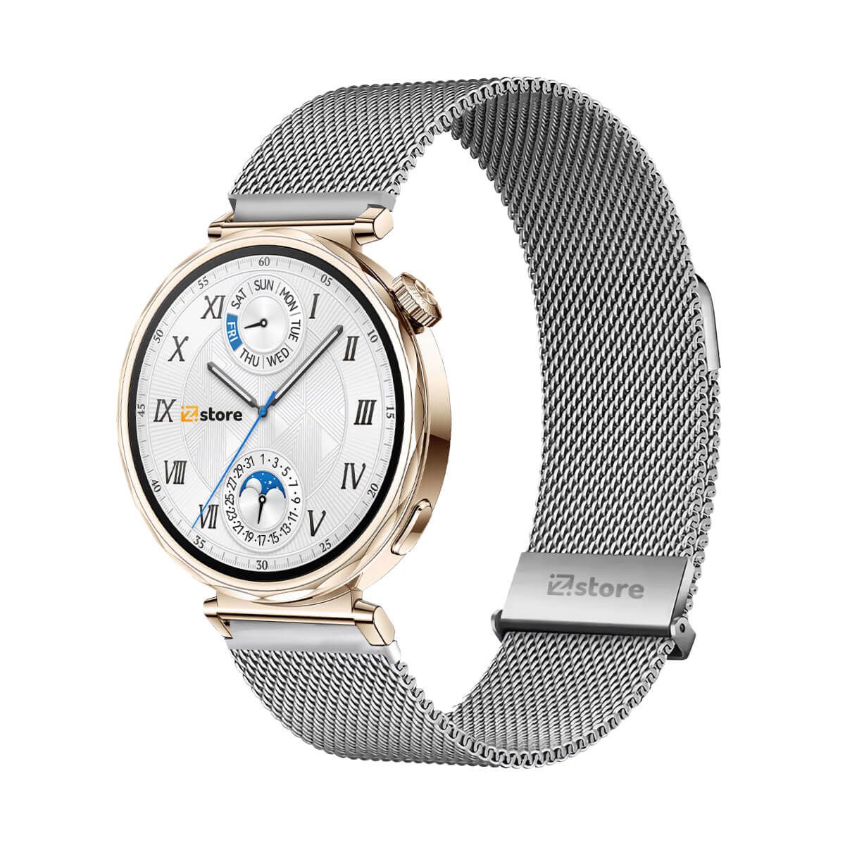 GENERICO - Correa de Metal Para Huawei Watch GT5 41mm Silver