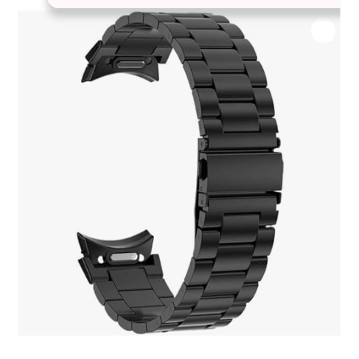 GENERICO - Correa Eslabón para Samsung watch 6 - 44mm NEGRO