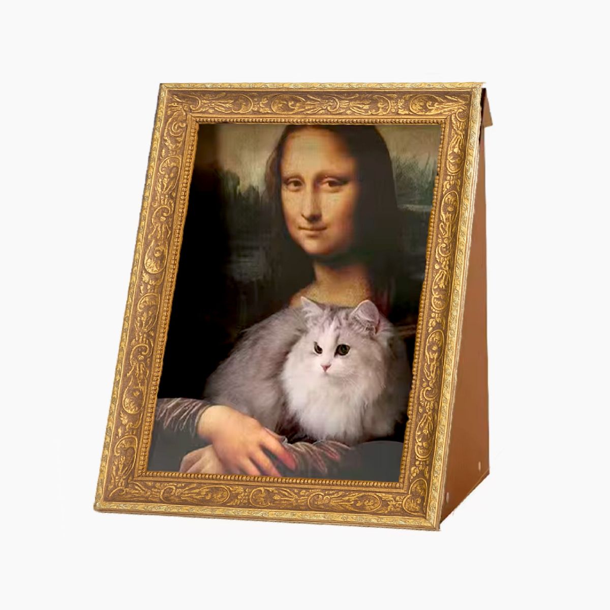 CAT OH - Rascador artístico para gatos  La Monacat de Lisa