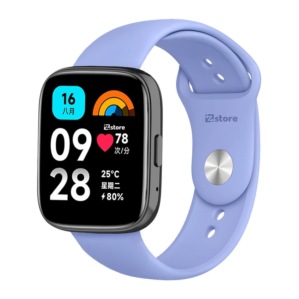 GENERICO - Correa de Silicona Para Redmi Watch 3 Active Broche Lavanda