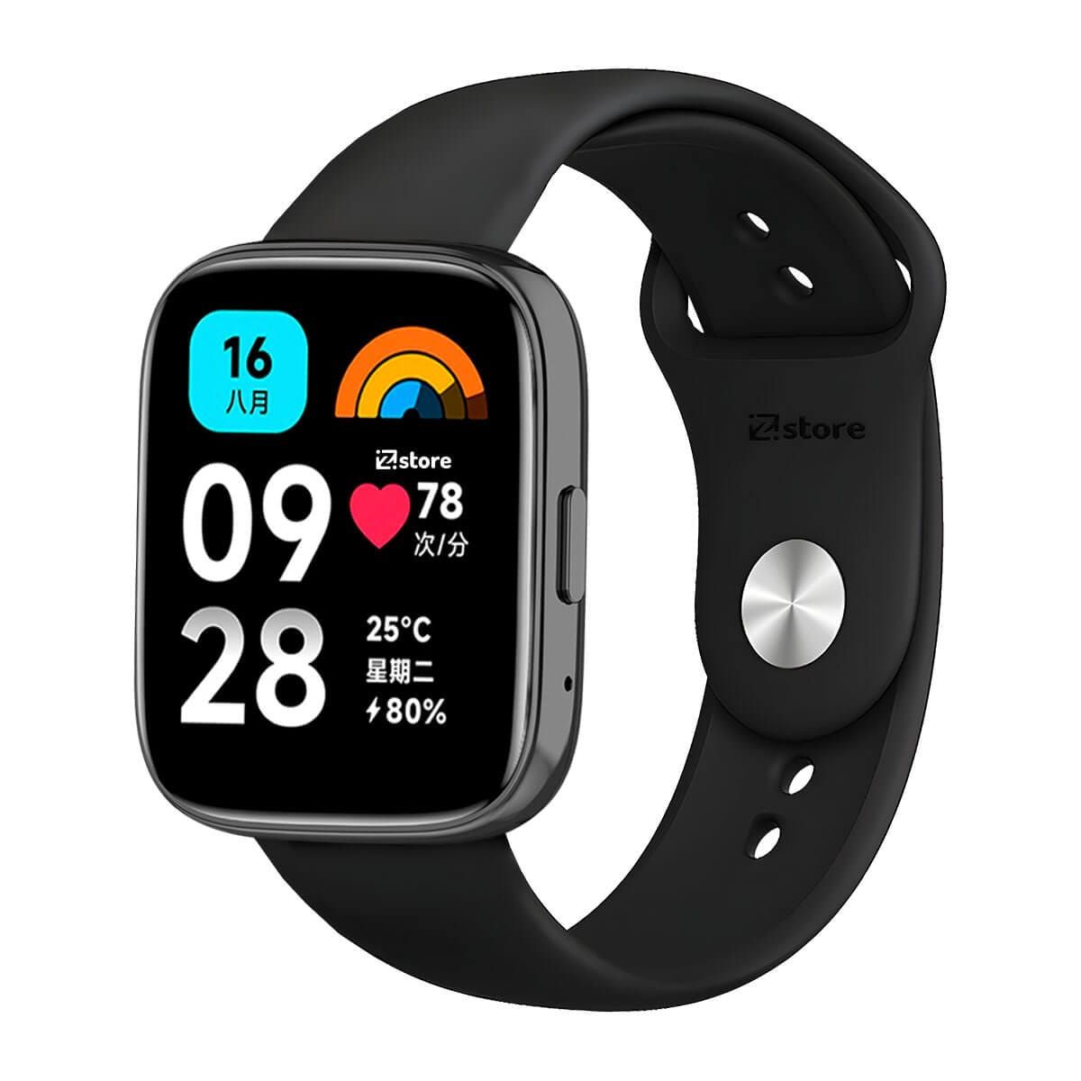 GENERICO - Correa de Silicona Para Redmi Watch 3 Active Broche Negro