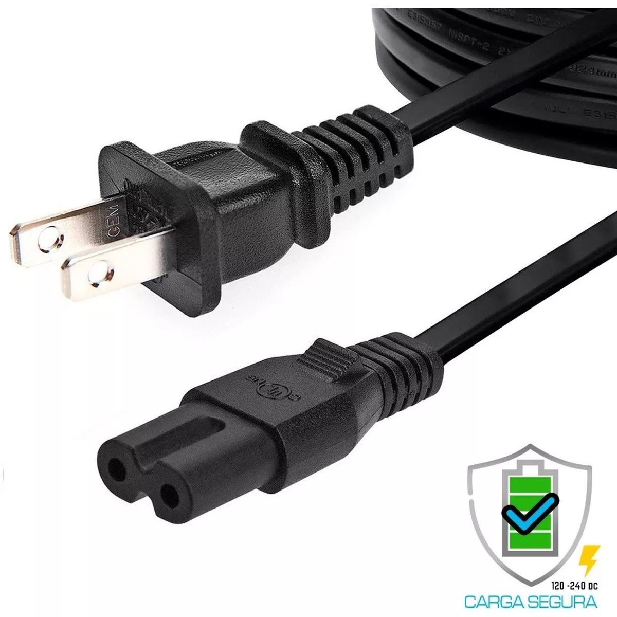 GENERICO - Cable Poder PS3 PS4 y PS5 Cable De Energía Cable Corriente