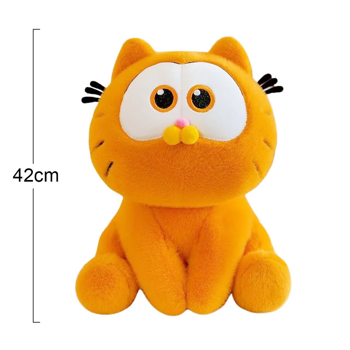 KOKO STATION - Peluche Grande Gatito Garfield 42 cm