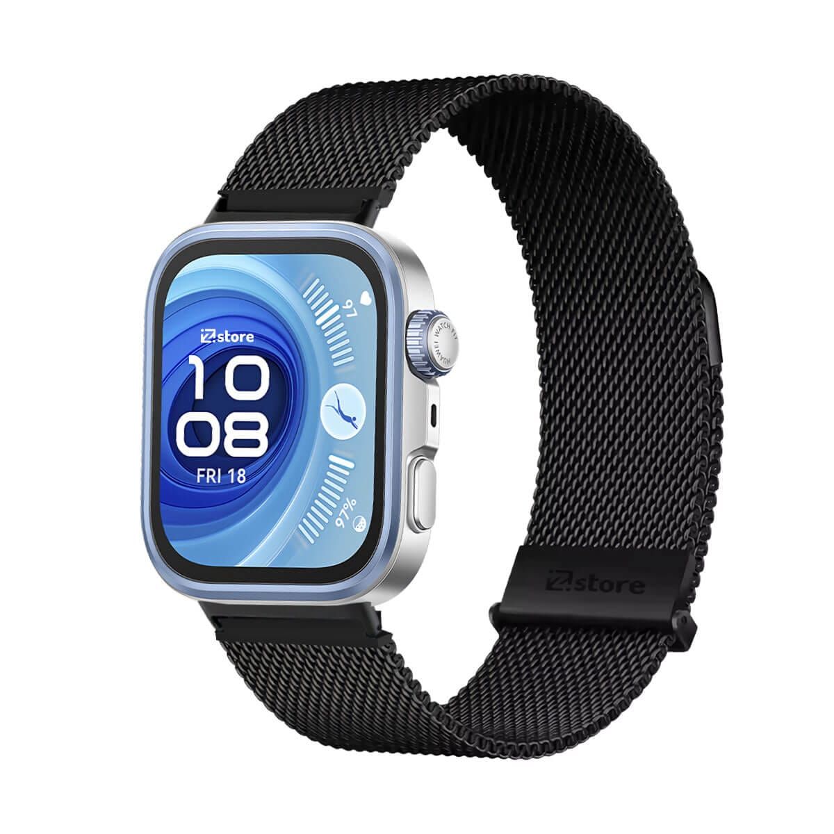 GENERICO - Correa de Metal Para Huawei Watch Fit 4 Pro Black Black