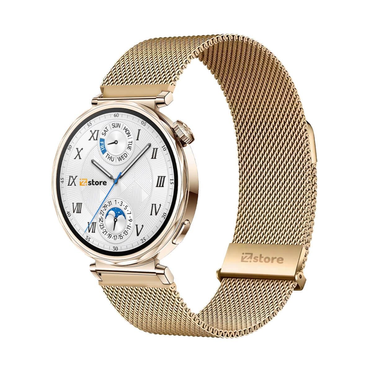 GENERICO - Correa de Metal Para Huawei Watch GT5 Pro 42mm Gold
