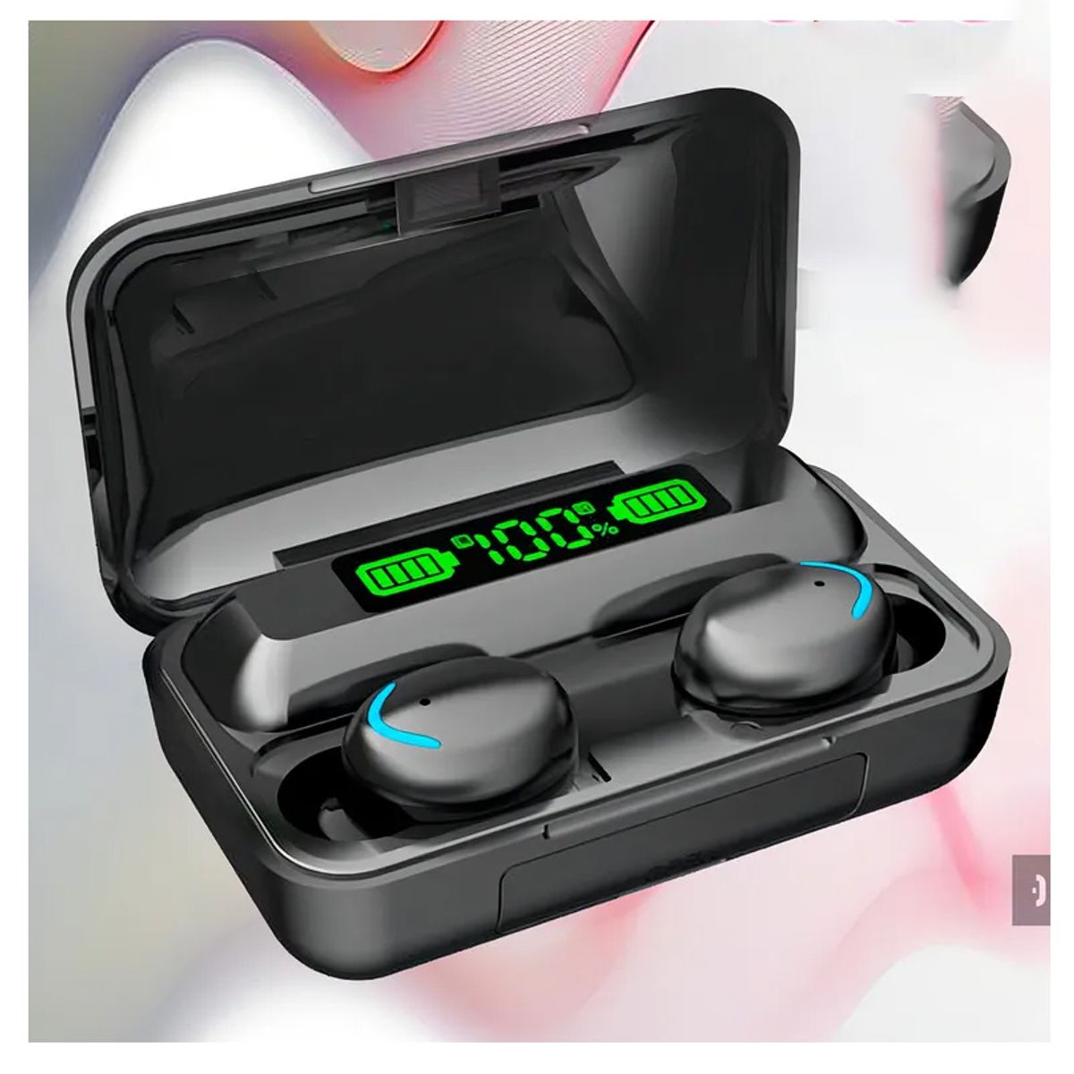 GENERICO - Audífonos Deportivos F95 Cancelación Ruido Bluetooth Auriculares Negro