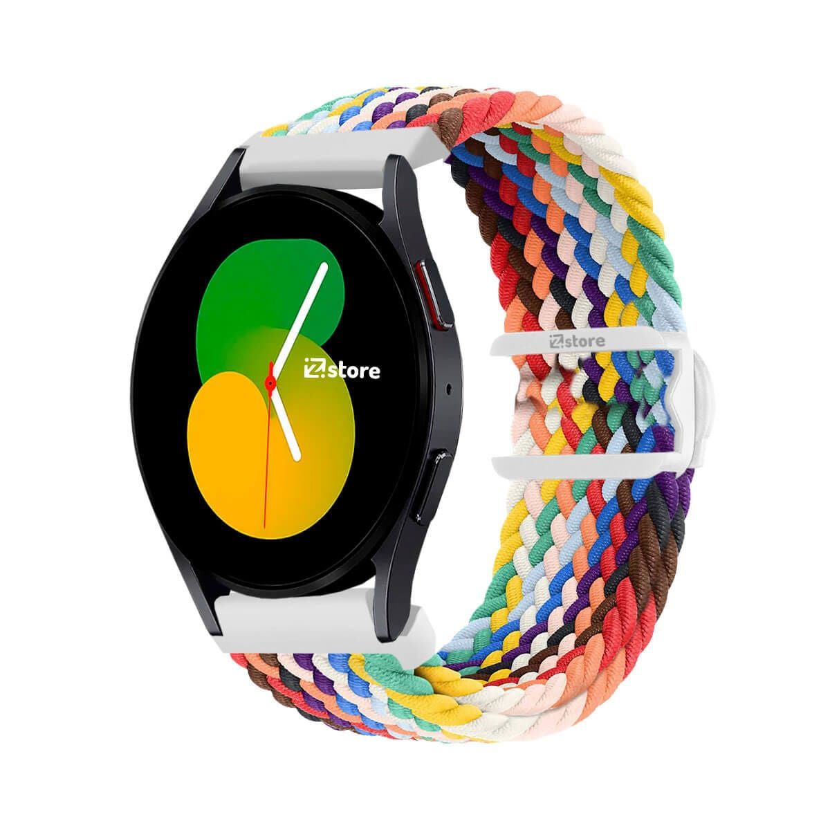 GENERICO - Correa de Nylon Para Samsung Galaxy Watch 5 con Broche PVC Multicolor