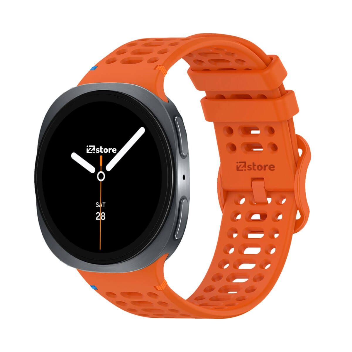 GENERICO - Correa de Silicona Para Samsung Galaxy Watch 8 - 8 Classic Liner Papaya