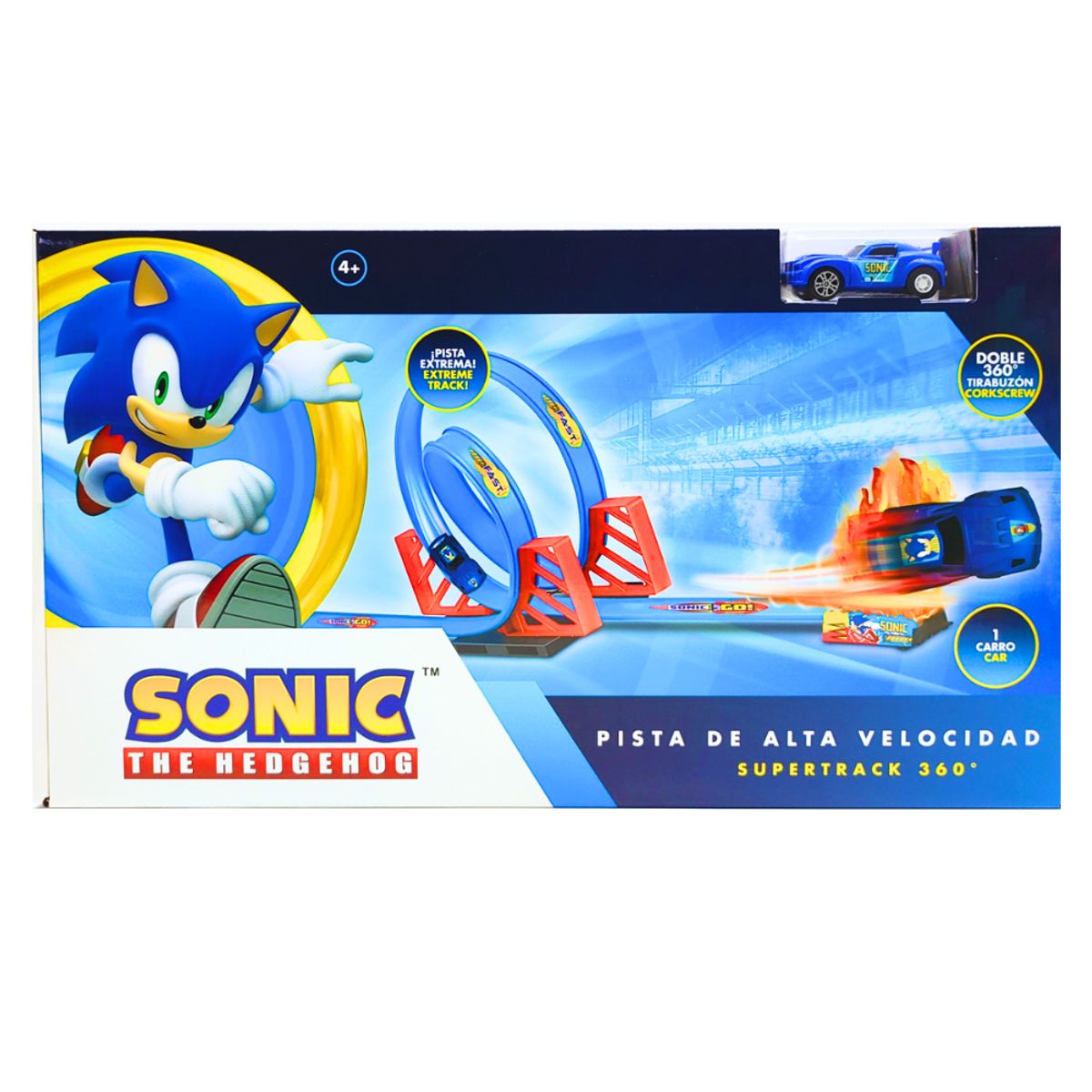 SONIC - Sonic The Hedgehog SuperTrack 360°