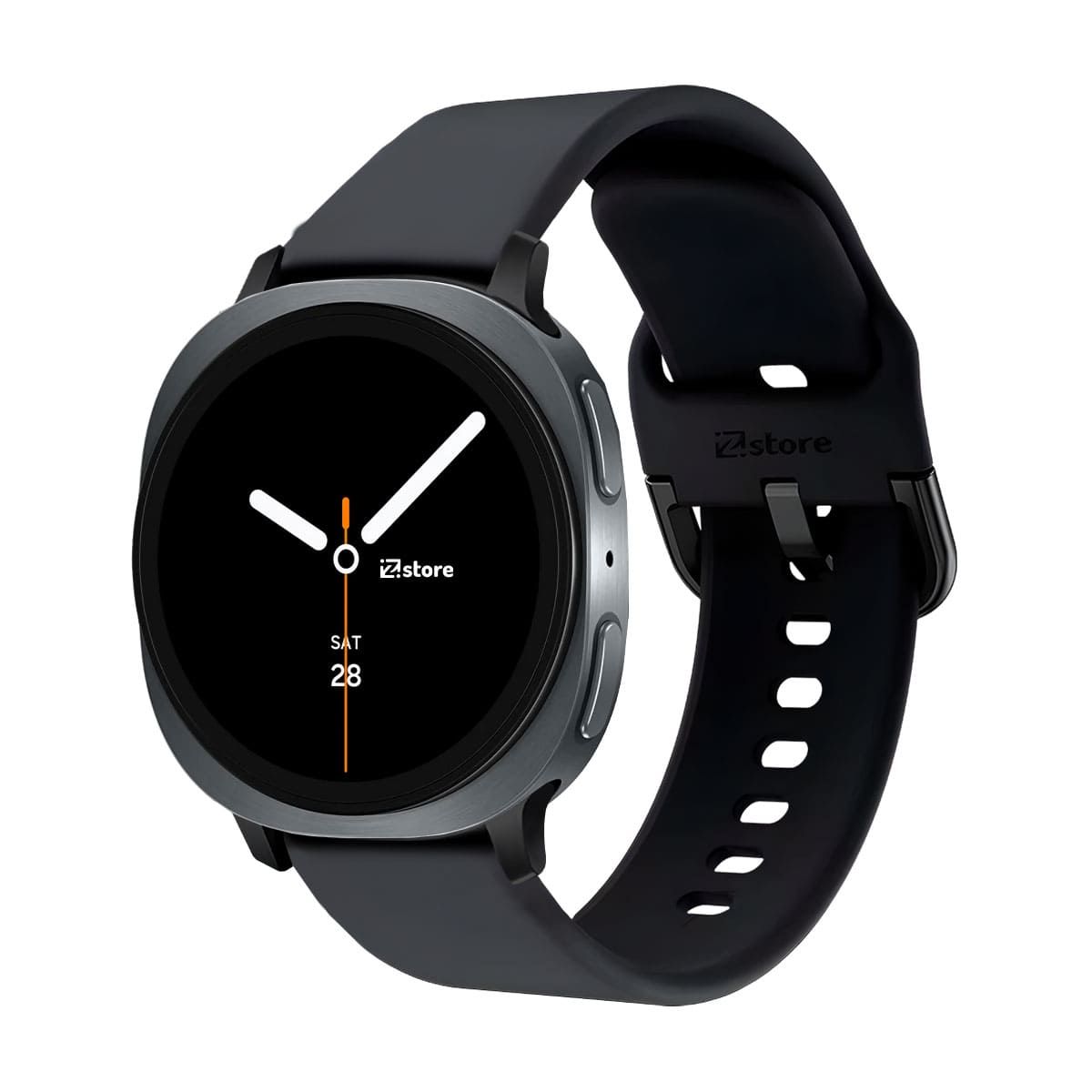 GENERICO - Correa de Silicona Para Samsung Galaxy Watch 8 - 8 Classic Hebilla Negro Black