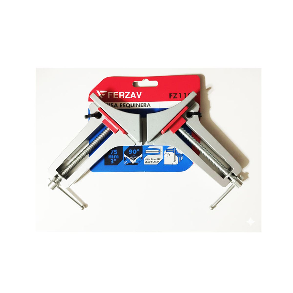 FERZAV - Prensa Esquinera de 3"  (75mm.)