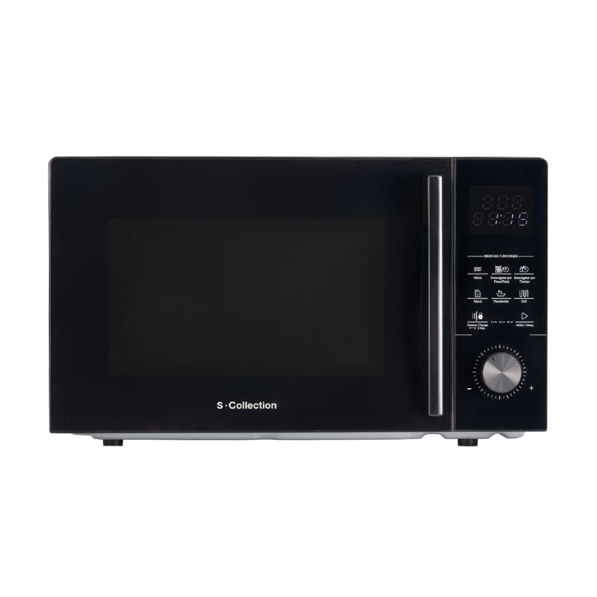 SCOLLECTION - Horno Microondas S-Collection 3 en 1 Grill Black 26L
