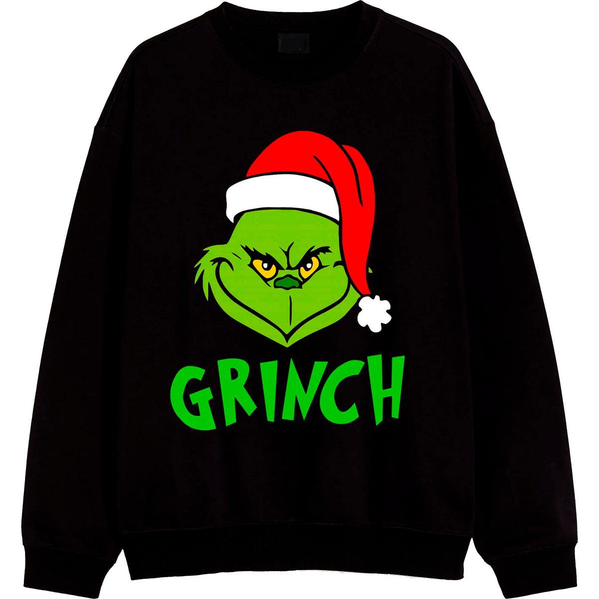 GENERICO - Polera Cuello Redondo Grinch - Modelo Grinch Noel