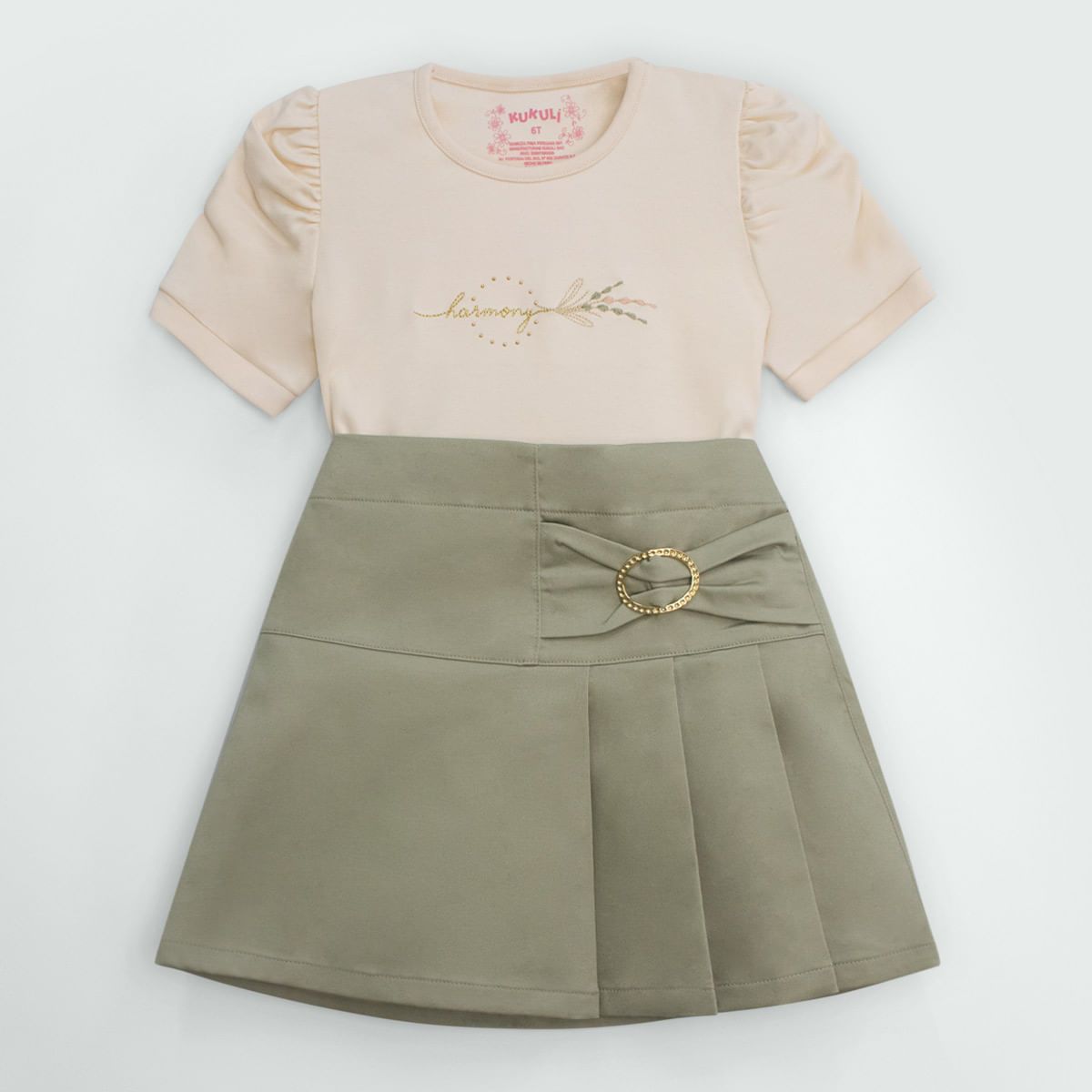 KUKULI - CONJUNTO REGINA M/C NIÑA 5330