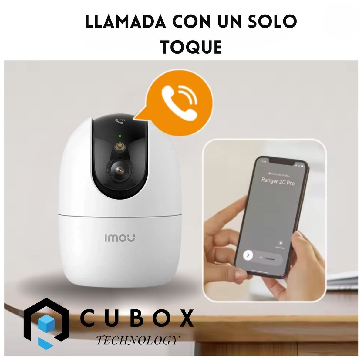 IMOU - CAMARA WIFI IMOU RANGER 2 PRO DE 3 MPX