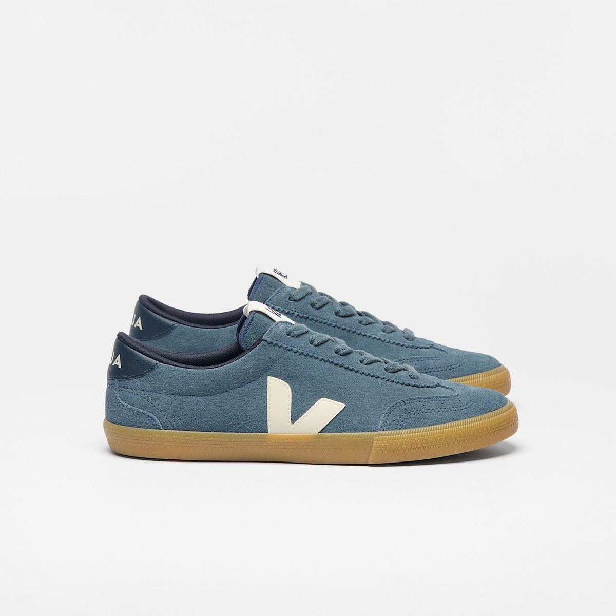 VEJA - Zapatillas veja de hombre volley suede Azul