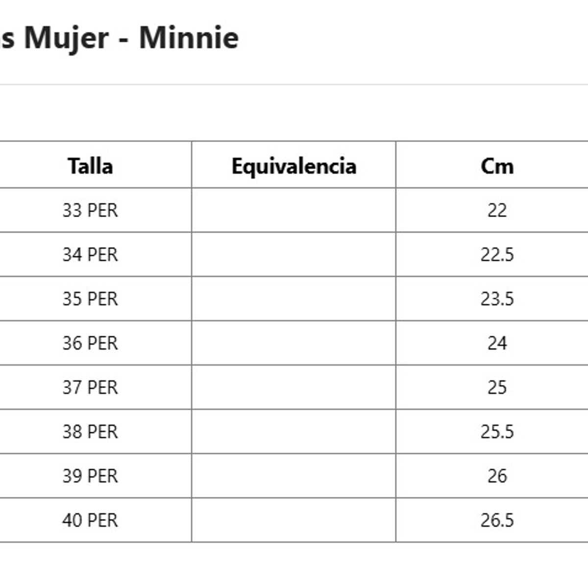 MINNIE - ZAPATILLA URBANA BLANCO 25Q32NY055