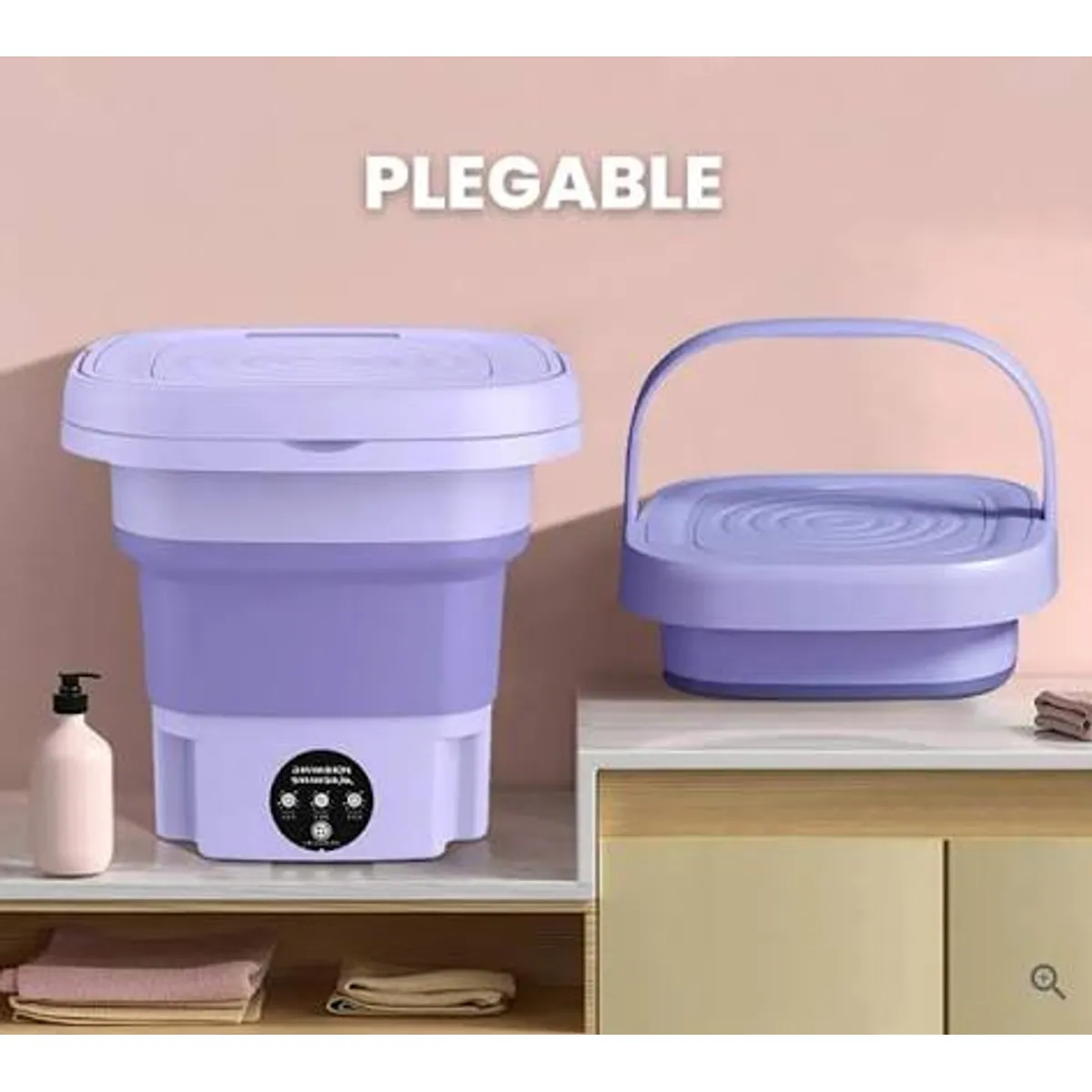 OEM - Minilavadora Portátil 12L Lavado y Centrifugado