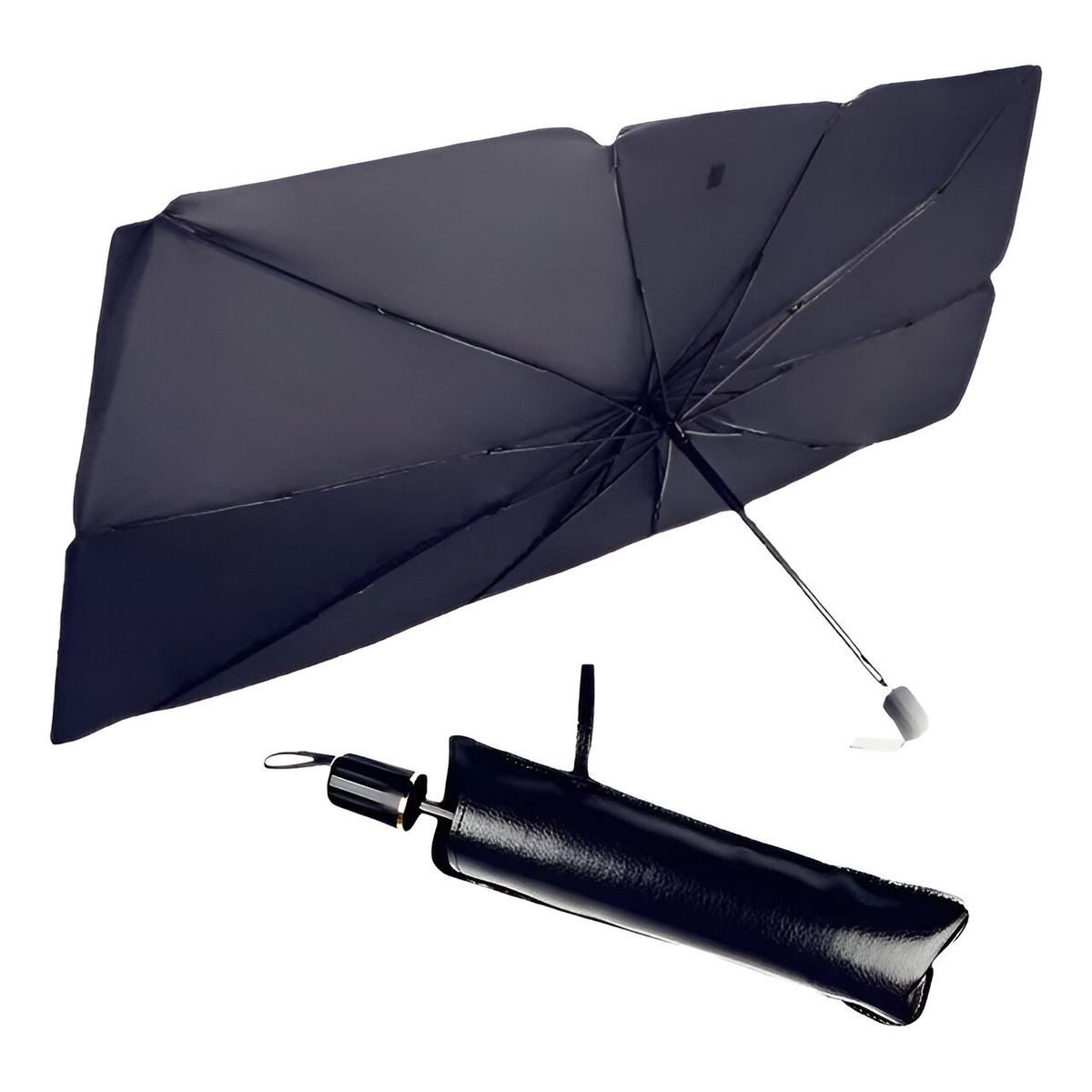 GENERICO - Tapasol Para Parabrisas Tipo Sombrilla Auto Cortinas Parasol