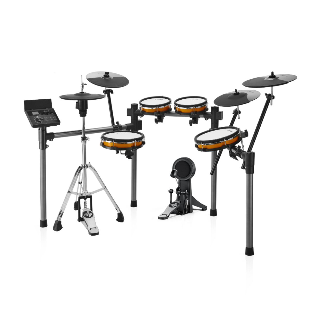 DONNER - BATERÍA ELECTRÓNICA GROOVE ULTRA - DONNER - EC7248 - Plateado