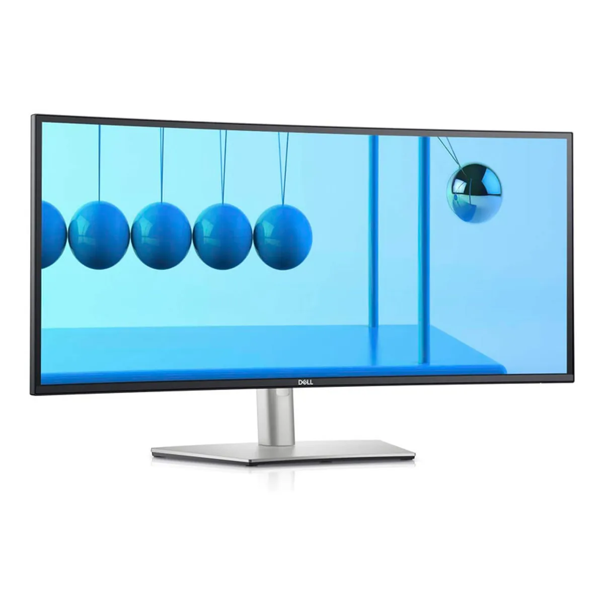 DELL - Monitor DELL Curvo UltraSharp U3421WE de 34WQHD 2K IPSsRGB 99%HDMIDPUSB-C RJ-45Pivoteable Silver