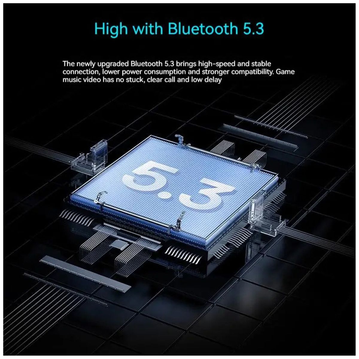 GENERICO - Audífonos Gamer De Vincha Con Bluetooth Luz RGB color Negro