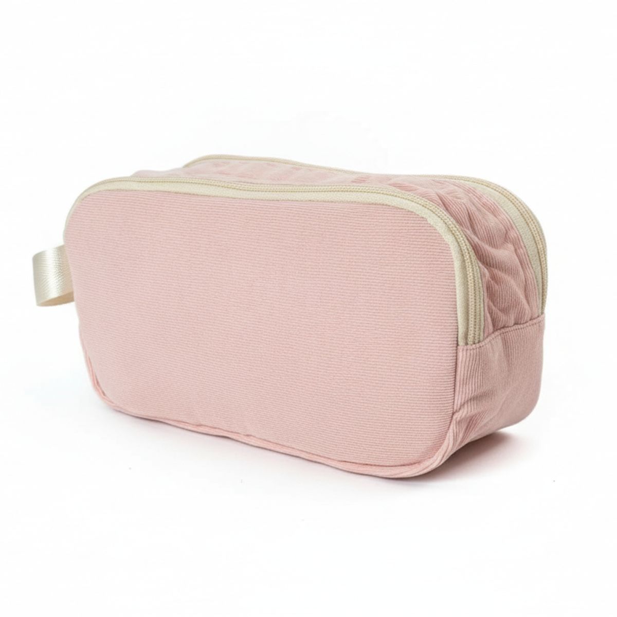 GENERICO - NECESER ORGANIZADOR DE MAQUILLAJE COSMETIQUERO EN CORDUROY
