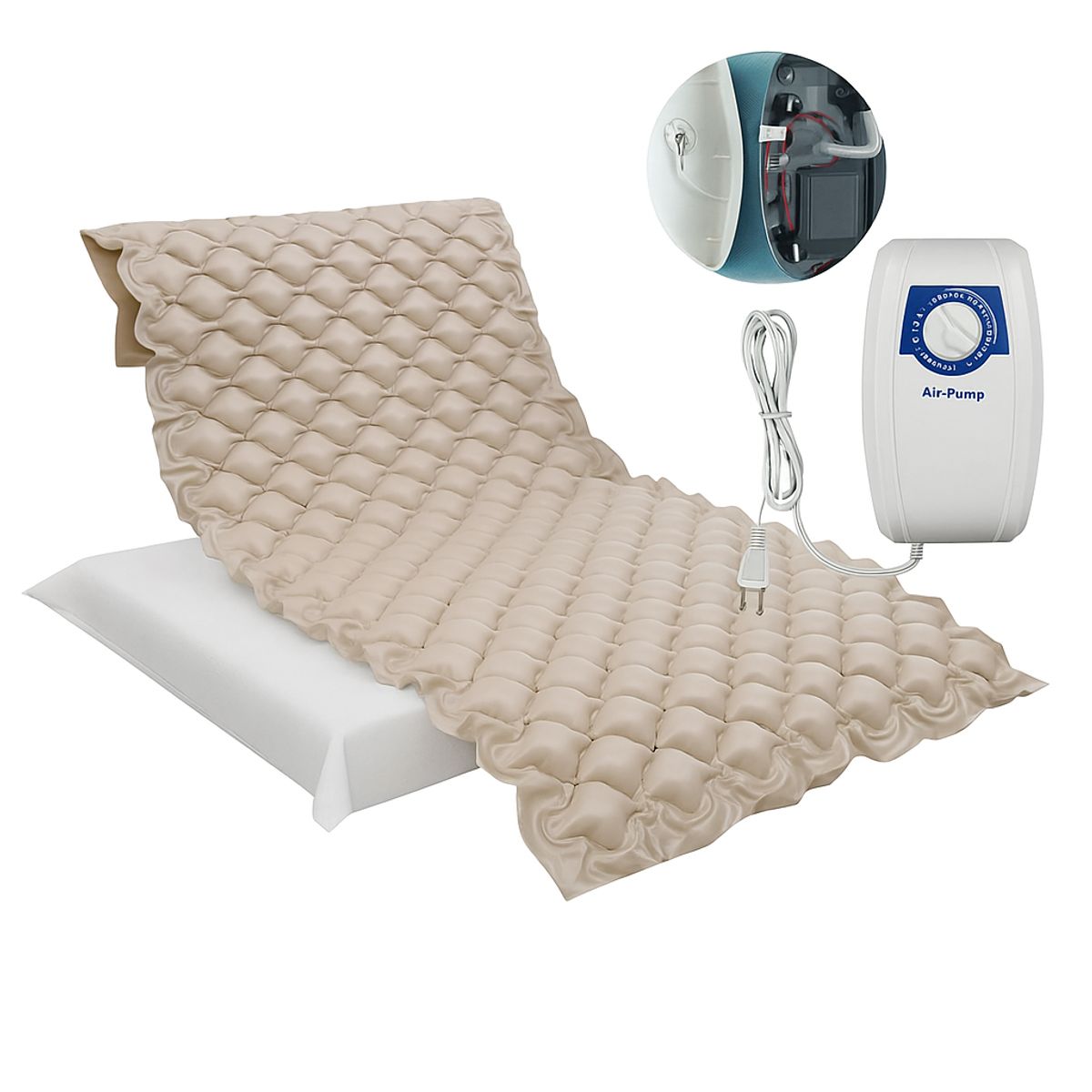 GENERICO - Colchón Antiescaras + motor