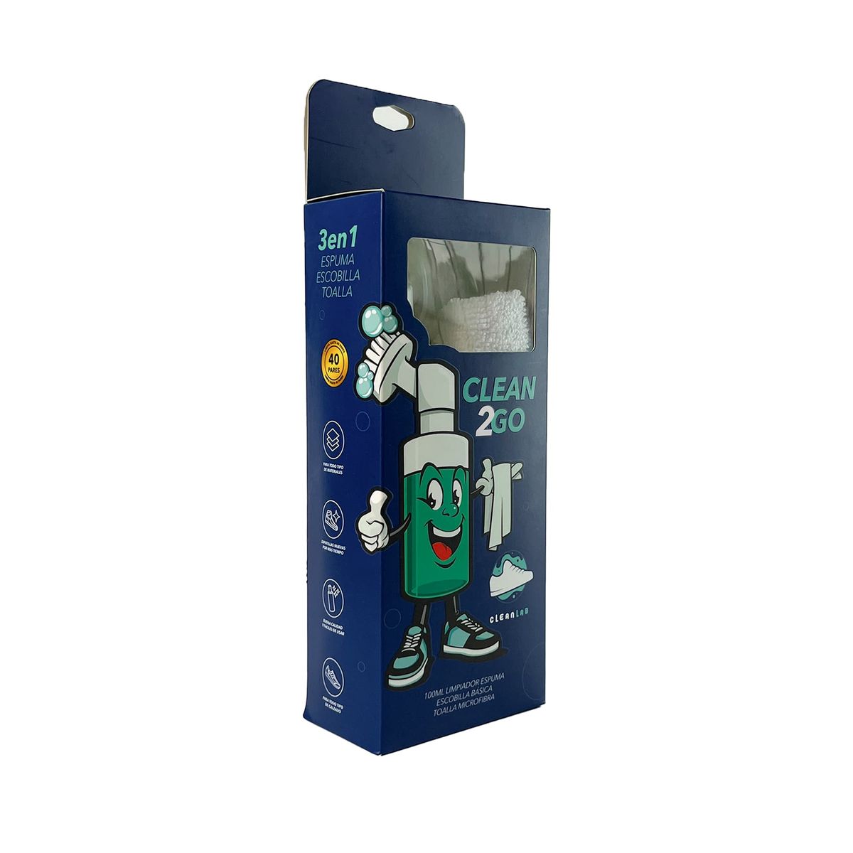 CLEAN LAB - Clean2Go - Limpieza de Zapatillas