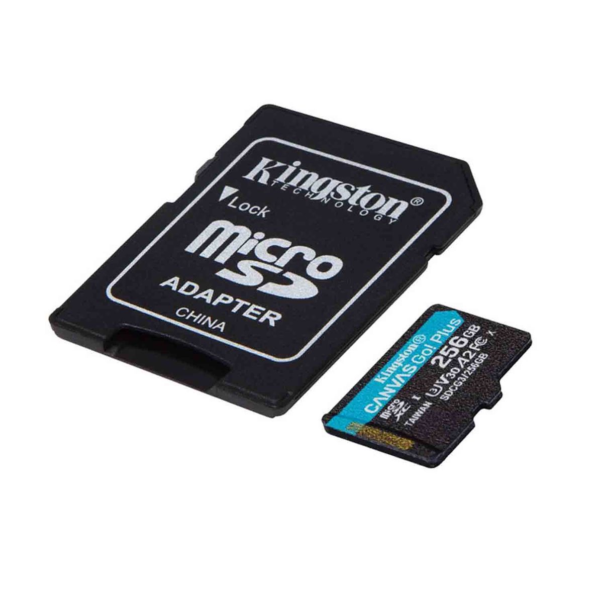 KINGSTON - Memoria Micro SD KINGSTON De 256GB GO PLUS 170MBS