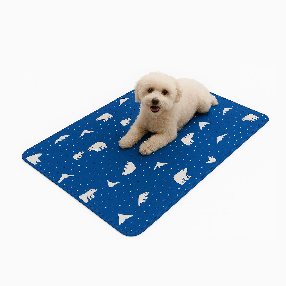 CAT OH - Manta refrescante para mascotas  Cool Mat Fun Azul