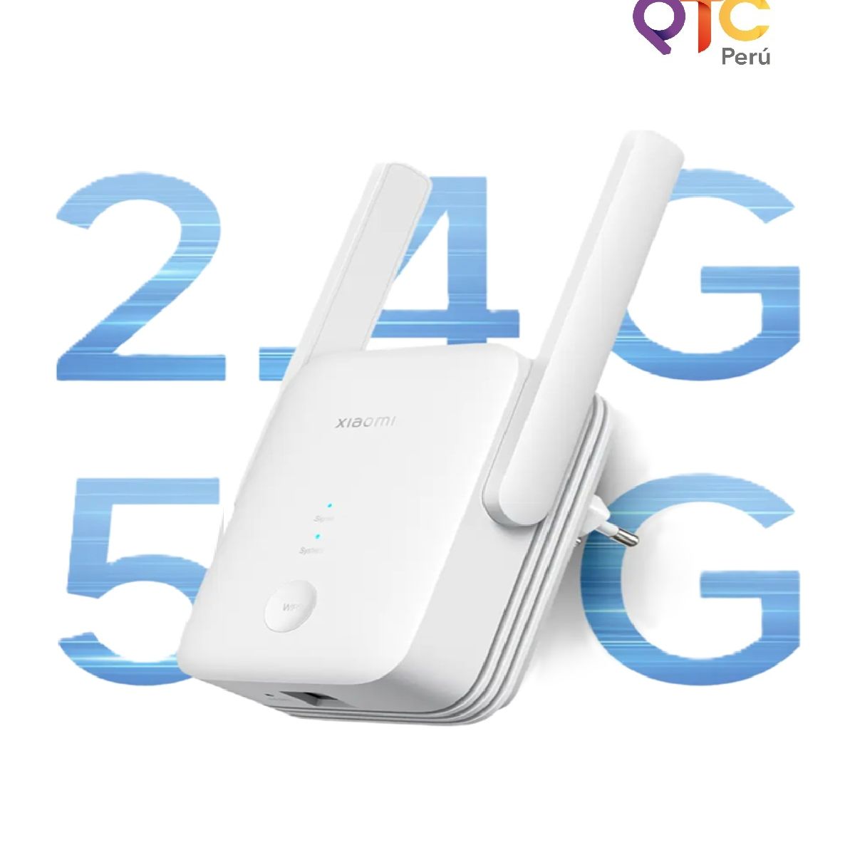 XIAOMI - Repetidor Xiaomi Wi-Fi Range Extender AX1500 Dual Band WiFi 6