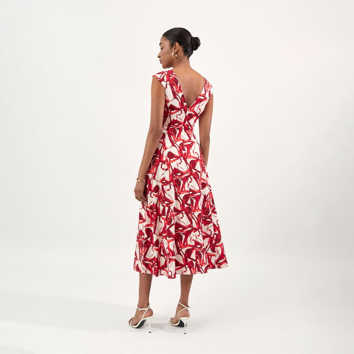 CAMILA VIALI - Vestido Camila Viali Raizel Rojo