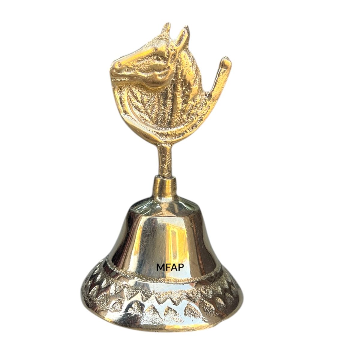 MFAP BRONCERIA Y ANTIGUEDADES - campana caballo