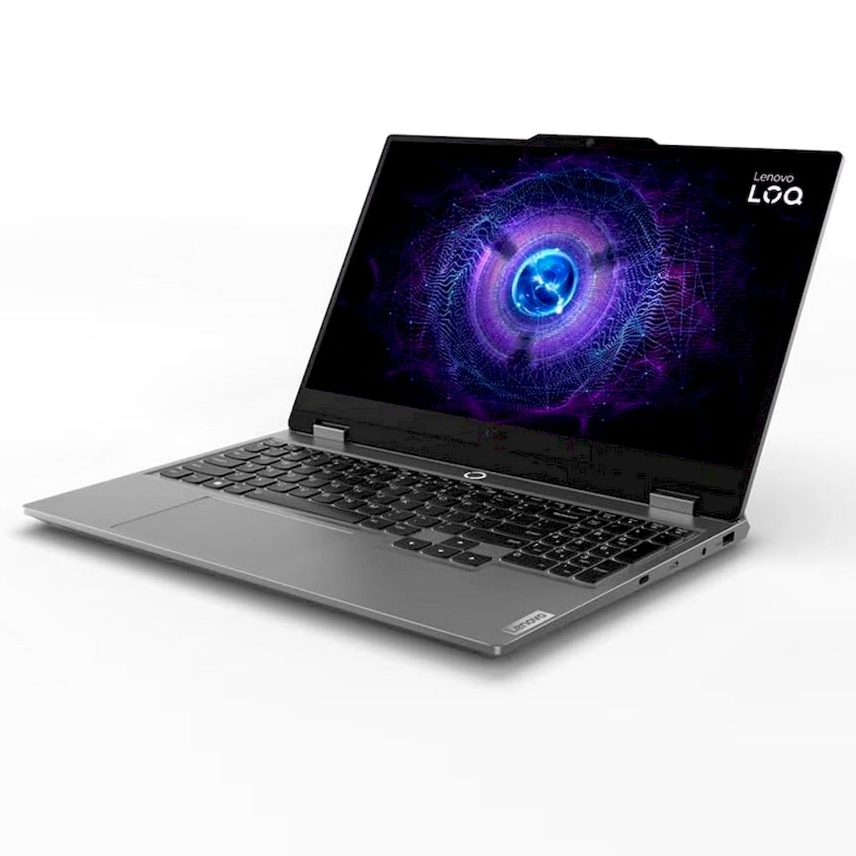 LENOVO - Laptop Lenovo LOQ 15IAX9 Core i5-12450HX 15.6" 8GB RAM 512GB SSD RTX 3050 FreeDOS Gris