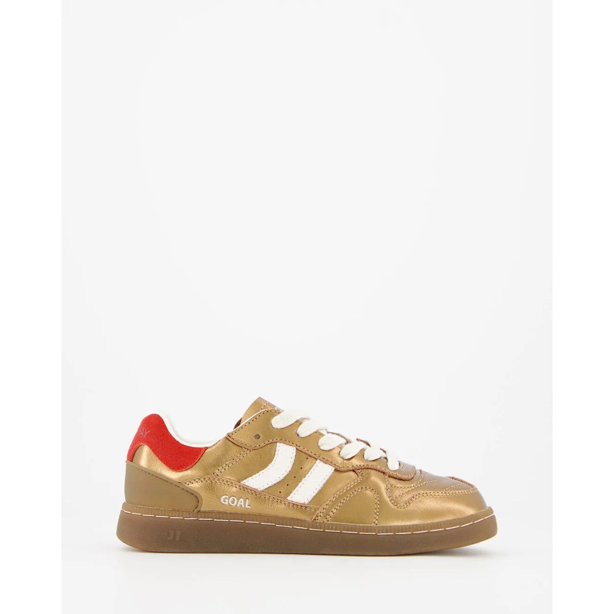COOLWAY - Zapatillas coolway de mujer goal golden rush Dorado