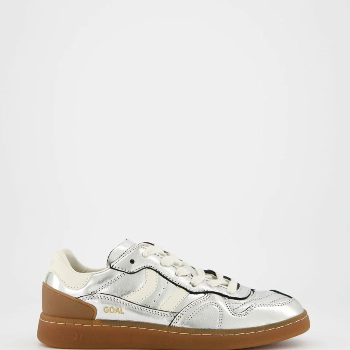 COOLWAY - Zapatillas coolway de mujer goal silver mirror Plateado