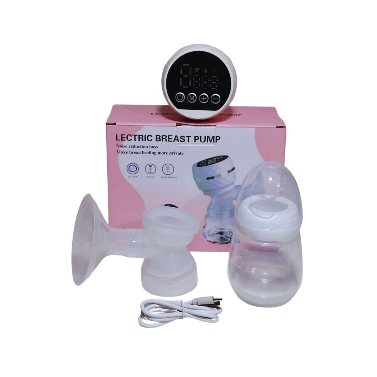 GENERICO - Pack Premium Extractor de Leche Eléctrico Portátil + Bolsas Recolectoras