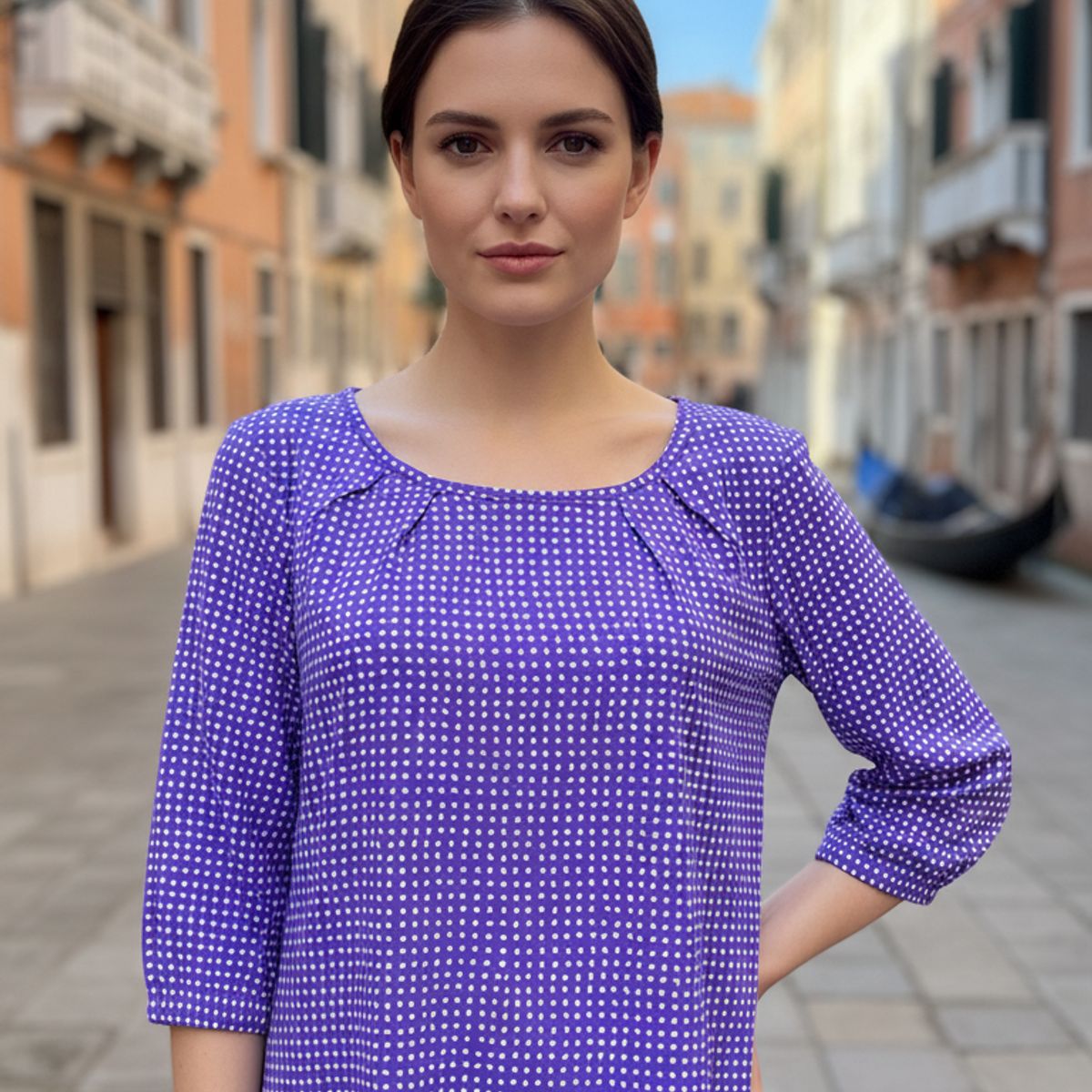 GENERICO - Blusa Seda Femenina Japonesa