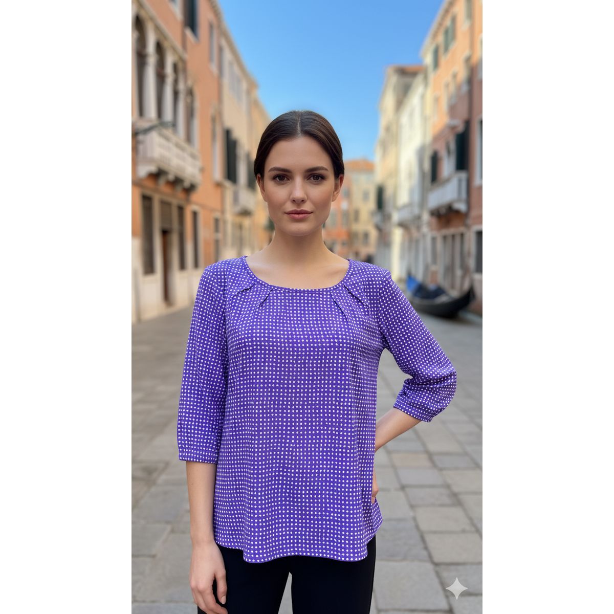 GENERICO - Blusa Seda Femenina Japonesa