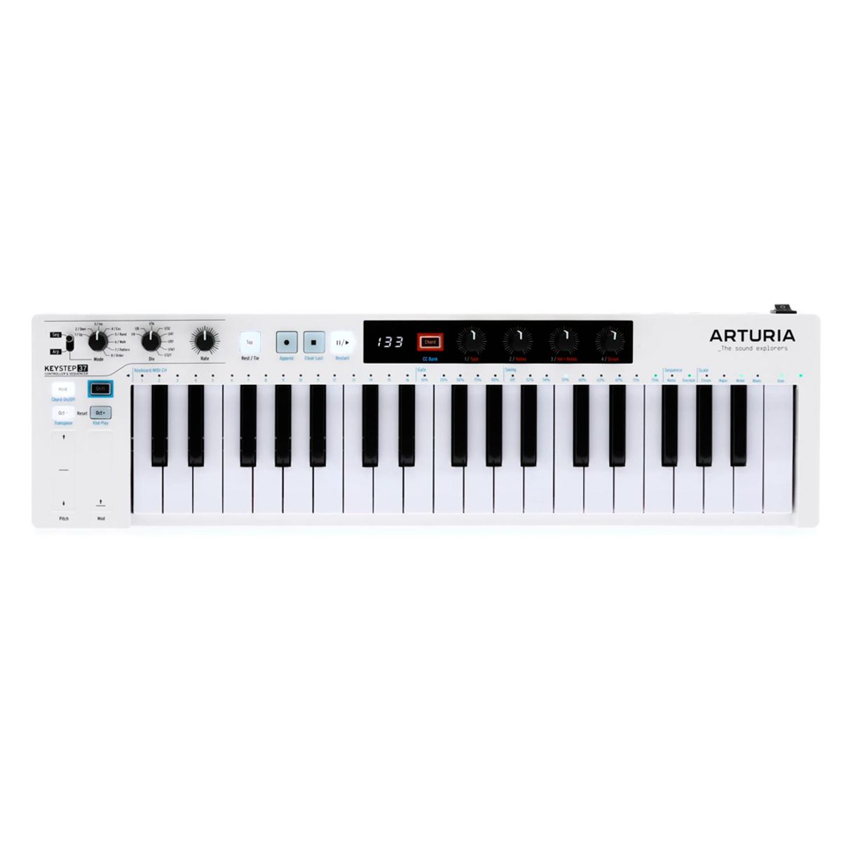 ARTURIA - Keystep 37 Arturia - Controlador Secuenciador + Garantía - Blanco